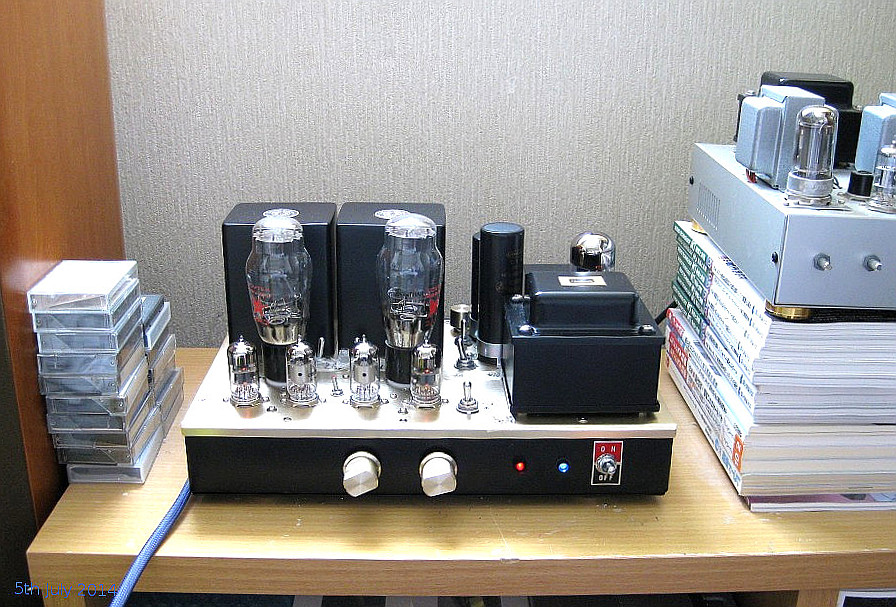 As 2A3 Single Ended Amplifier 5th July 2014