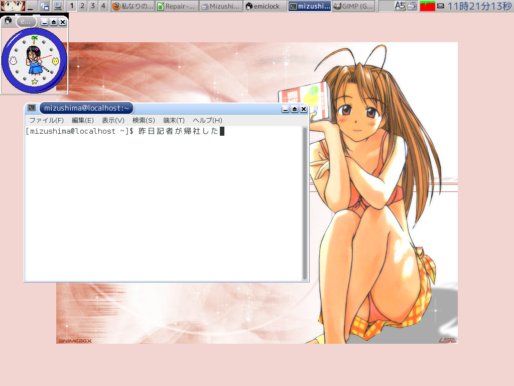 ICEWM Japanese write