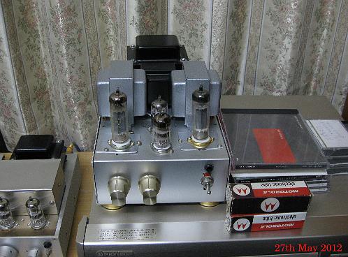 EL86 single ended amplifier