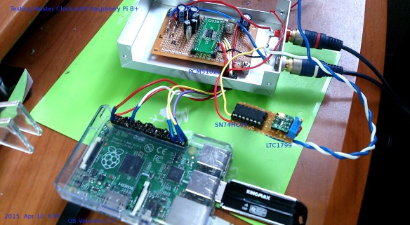 Testing Master Clock 10th Apr 2015