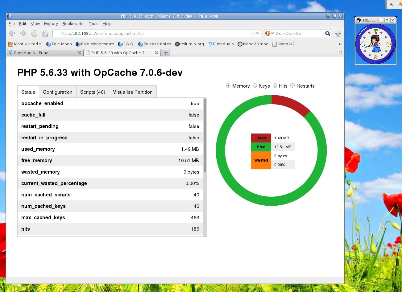 dev position under runeaudio