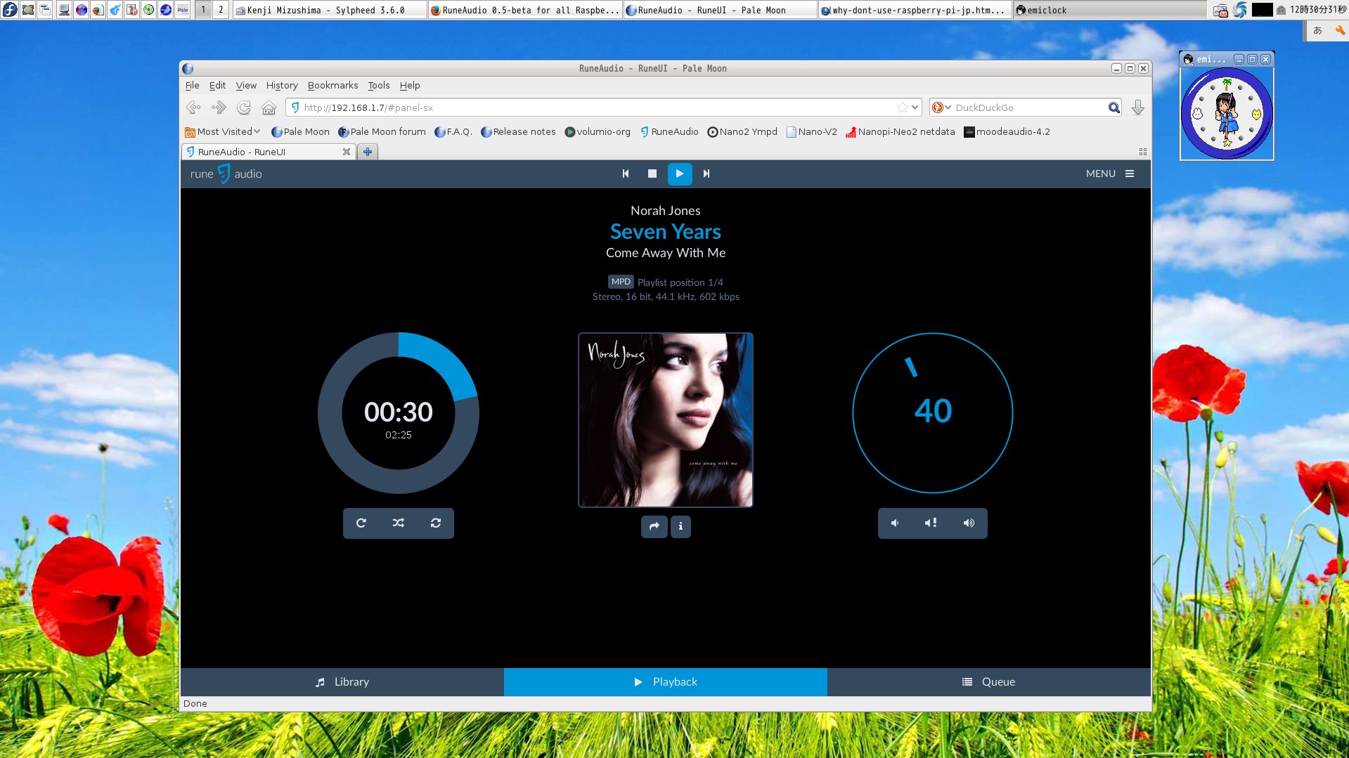 RuneAudio 0.5 2018 sept