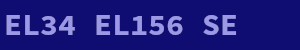 EL34 andd EL156