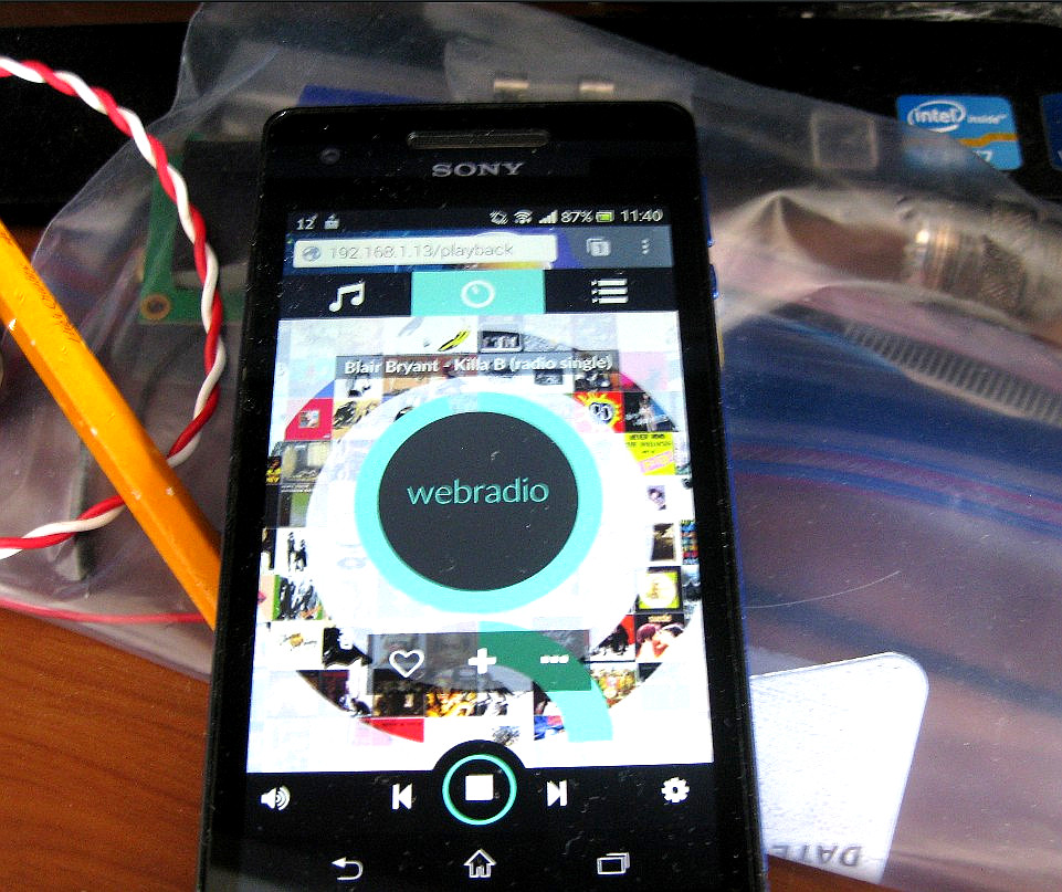 watch by smart phone Android Sony